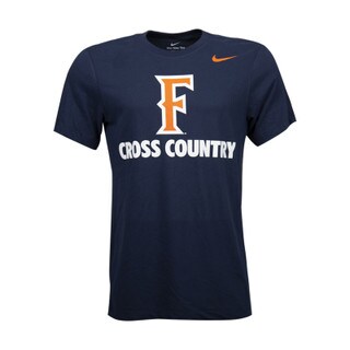 Nike Fear the 'F' Cross Country Tee - Navy